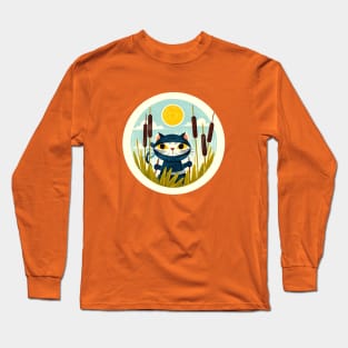 Ninja Cat Long Sleeve T-Shirt